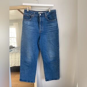 Levi’s Ribcage Straight Charleston Rain